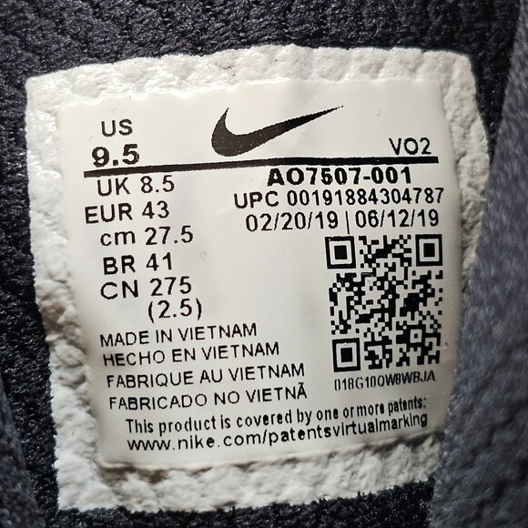 Nike Special Field Boot 8” Tactical Boots Triple Black AO7507-001 Men's Size 9.5 - Picture 12 of 12